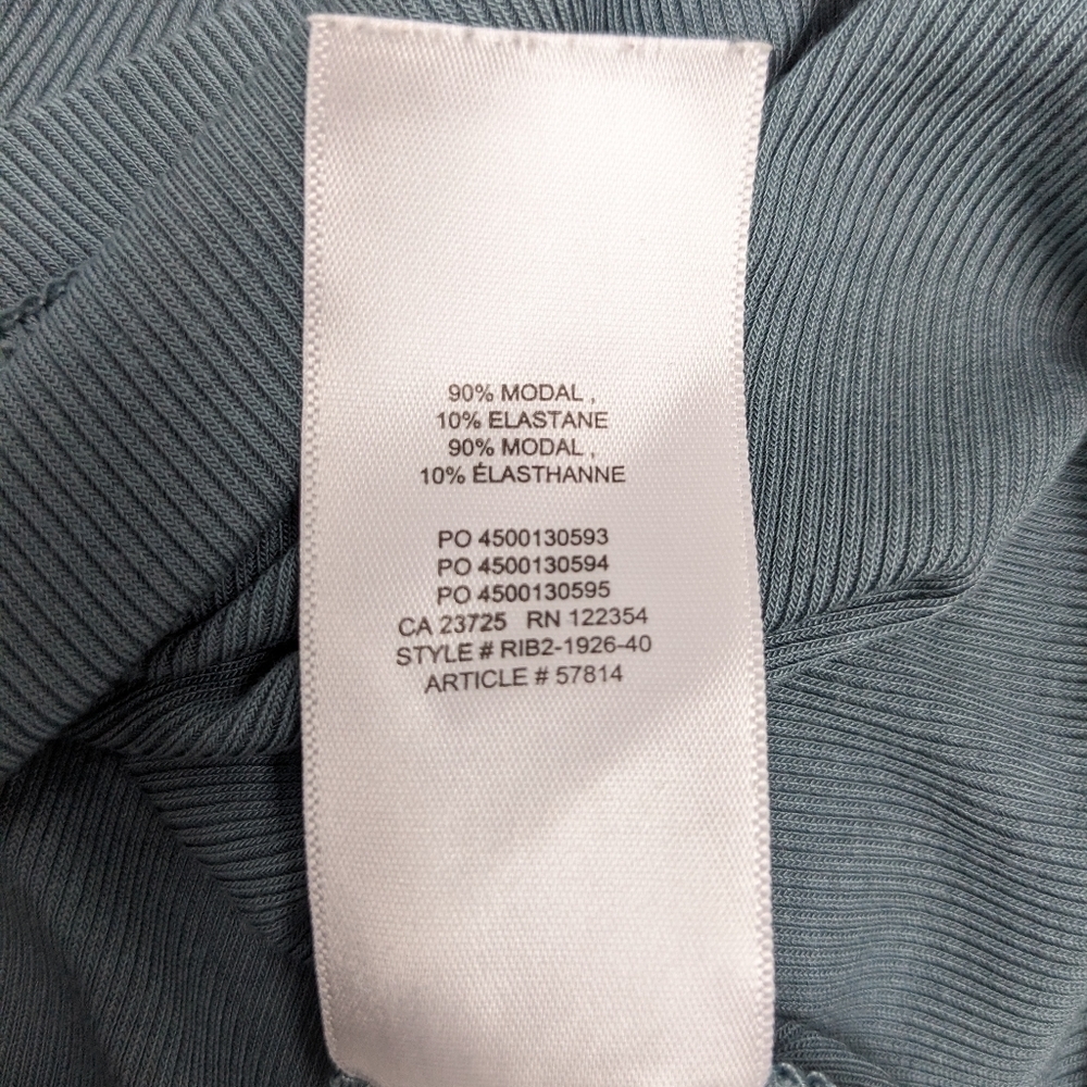 Sunday Best Freshman women's sage turtleneck size M - Picture 5 of 11